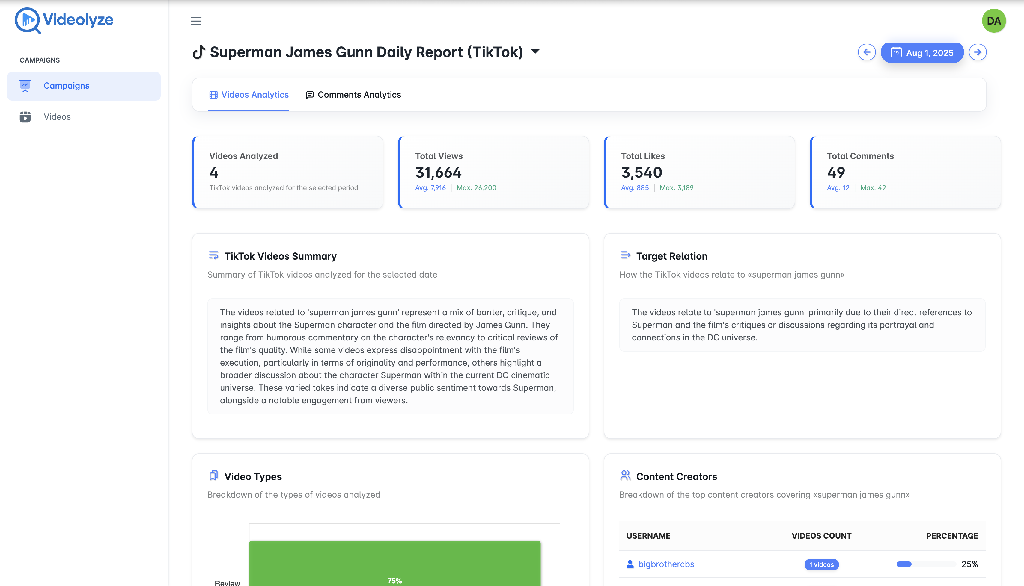 Client-ready insights