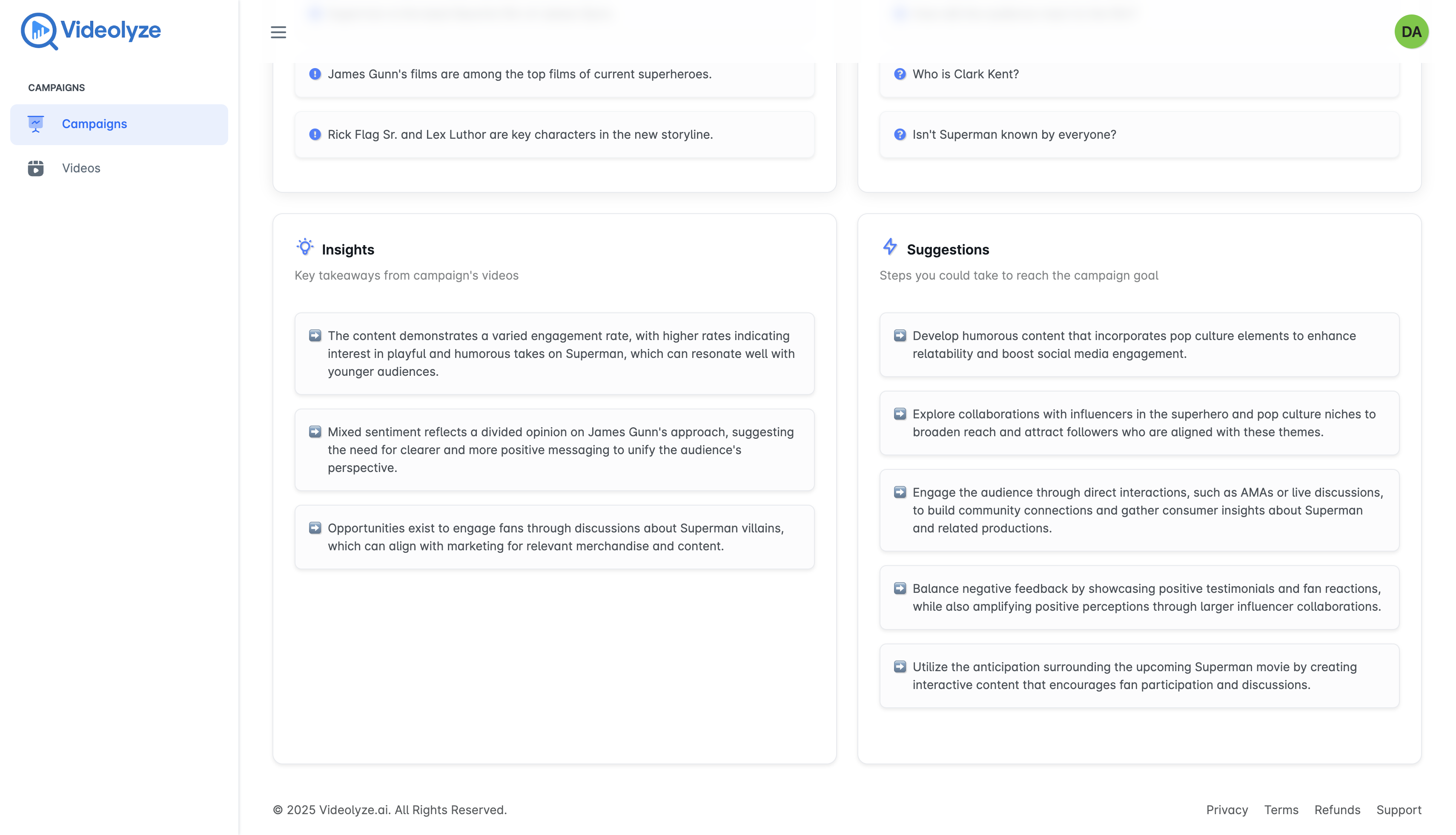 Brand-boosting suggestions